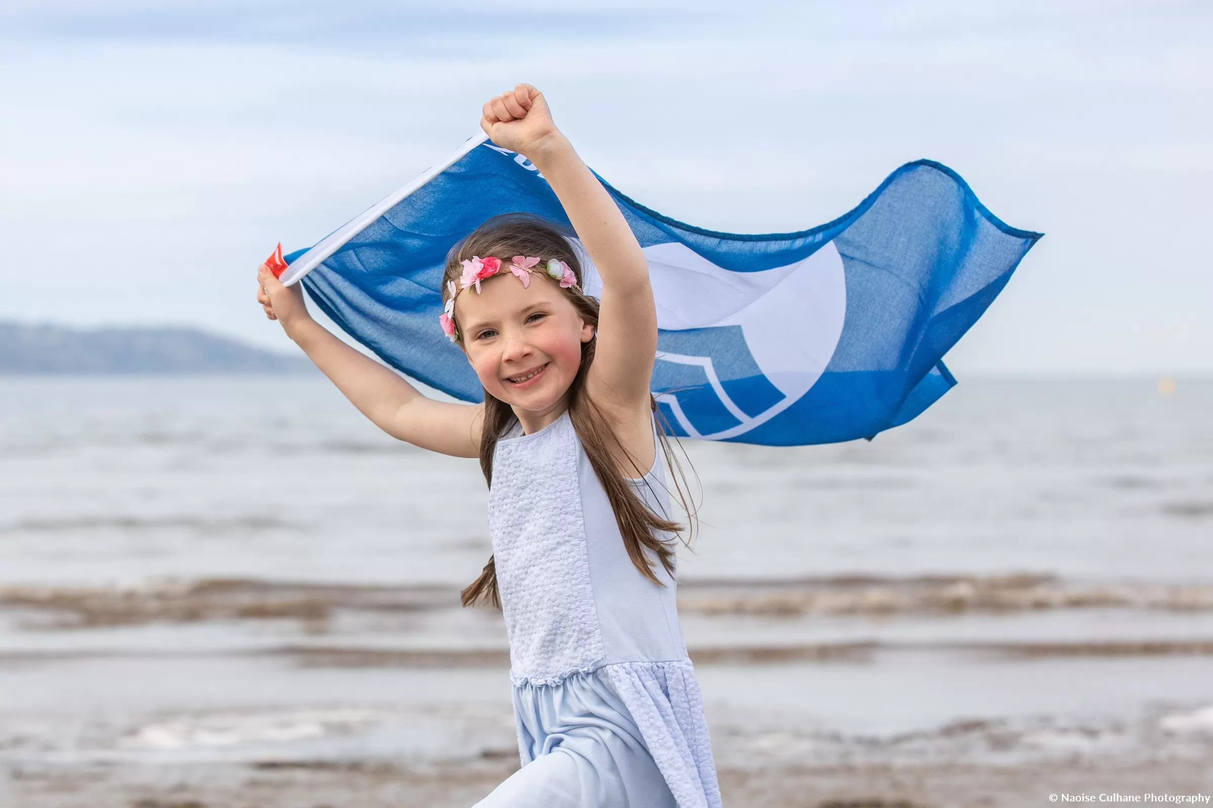 ***STRICTLY EMBARGOED UNTIL 1pm on Monday 20th of May 2019***No repro fee20-5-20192019 Blue Flag and Green Coast Awards Recognise Ireland’s Best Beaches and Marinas88 Blue Flags and 62 Green Coast Awards awarded for the 2019 Picture shows Alannah Culhane (6) marking An Taisce's announcement of the International Blue Flag and Green Coast award recipients for 2019 at Seapoint,Co Dublin which has retained its Blue Flag.Pic:Naoise Culhane-no feeFor Further info:Media contact: Ian Diamond, idiamond@eeu.antaisce.org 085 7480874Pic:Naoise Culhane-no fee
